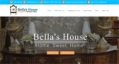 Desktop Screenshot of bellashouse.com