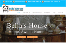 Tablet Screenshot of bellashouse.com